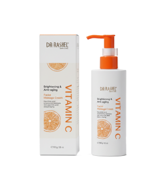 Dr Rashel Moisturizing Nourishing Whitening Brightening Anti Aging Vitamin C Facial Massage Cream 130g