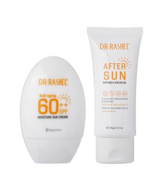 Hydrating & anti- aging sun protection kit